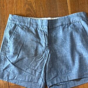 J. Crew Blue Bermuda Shorts Tailored Relaxed Fit